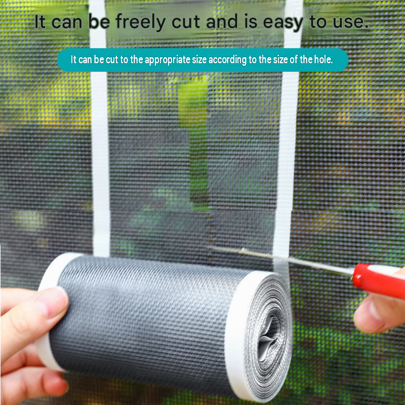 3-pack Self-Adhesive Window Screen Repair Patch - 10cm Wide DIY Flyscreen Mesh view 4