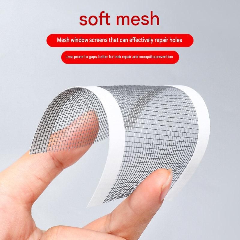 3-pack Self-Adhesive Window Screen Repair Patch - 10cm Wide DIY Flyscreen Mesh view 6