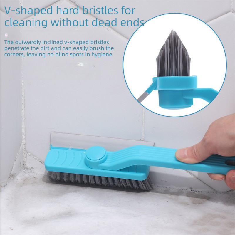 Blue Gap Cleaning Brush, 4 in 1 Rotating Scrub Tool with 360 Degree Swivel view 2