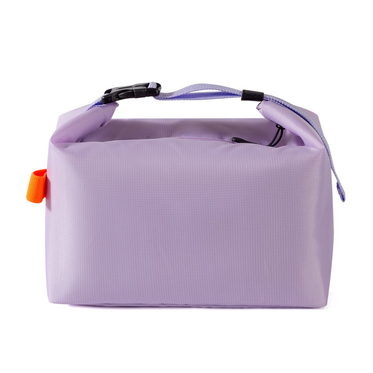 Purple Foldable Insulated Lunch Bag - Waterproof Oxford Cloth Lunch Tote with