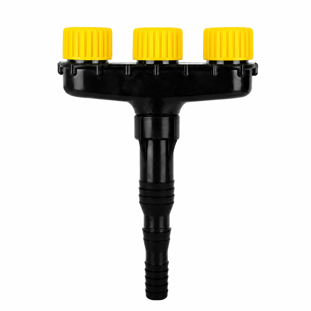 3-Head Adjustable Garden Spray Nozzle - Wide-Area Watering and Mist Sprayer