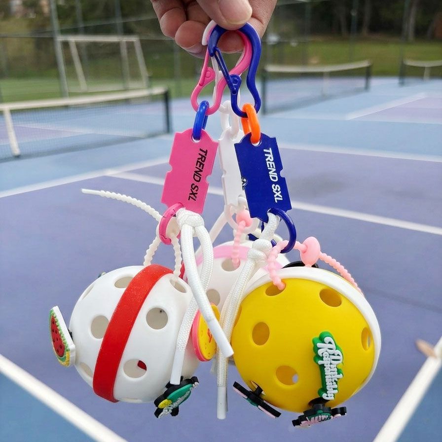 Style A 1PC Pickleball Bag Charm Gift view 5