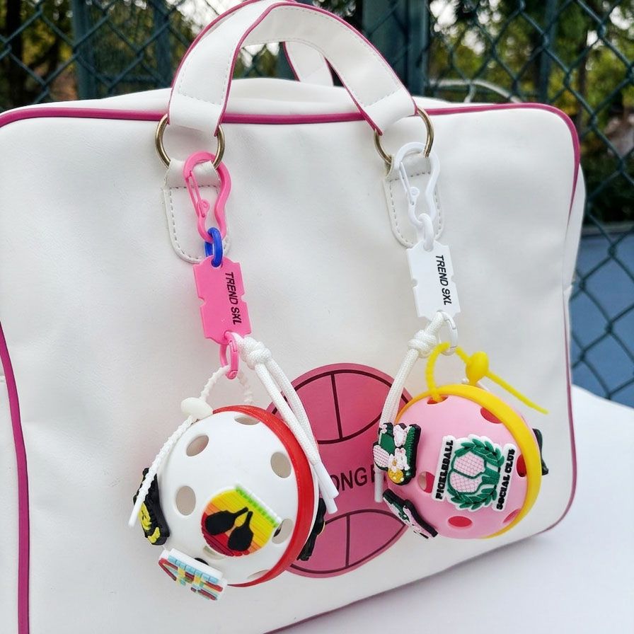 Style F 1PC Pickleball Bag Charm Gift view 2