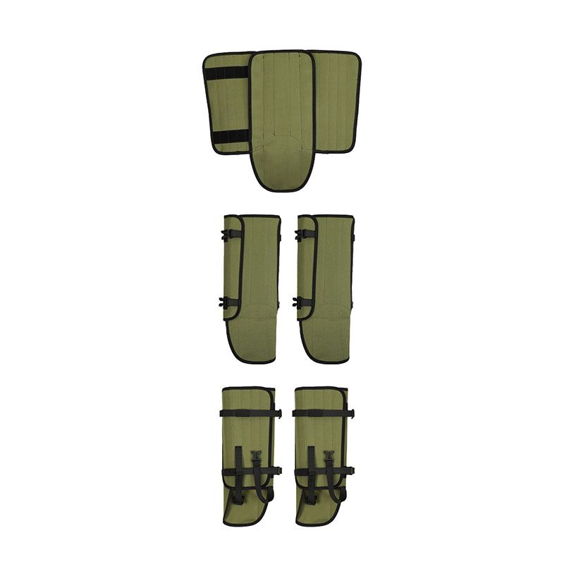 Waterproof Hiking Gaiters Green - 3 Layer Nylon Leg and Boot Covers with view 6