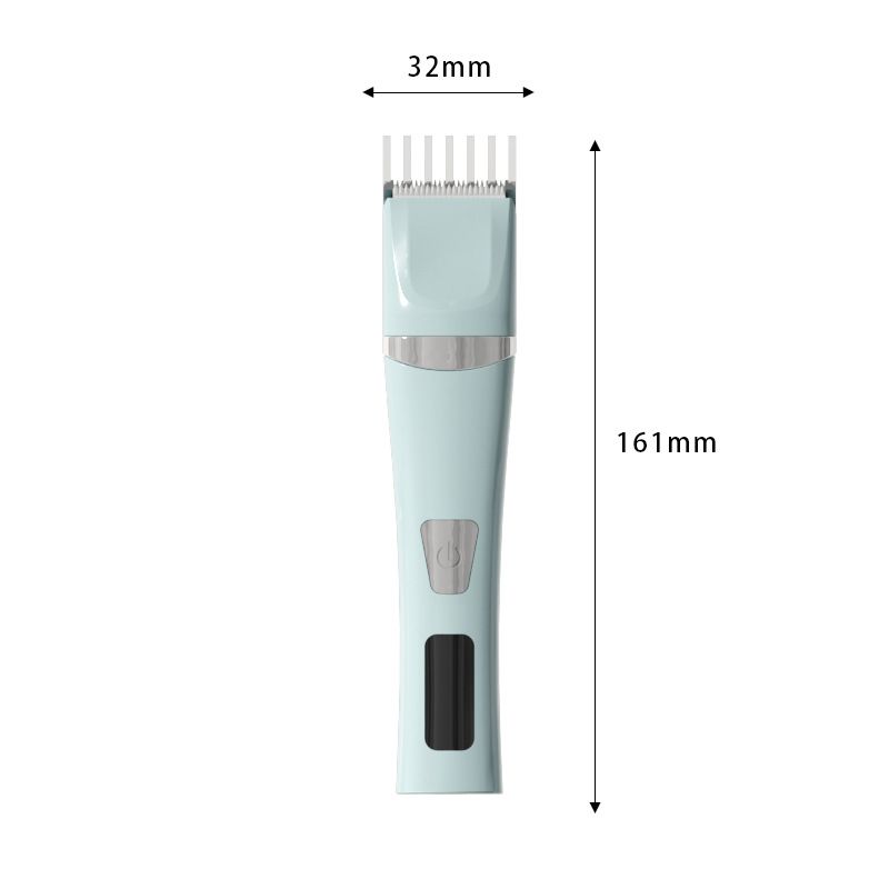 Rechargeable Pet Hair Clipper with LED Display White - 32mm Wide Blade view 5
