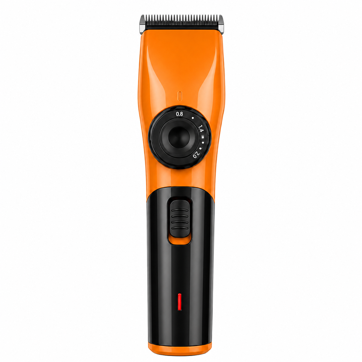 Orange Rechargeable Pet Hair Clippers – Cordless Dog & Cat Grooming Trimmer