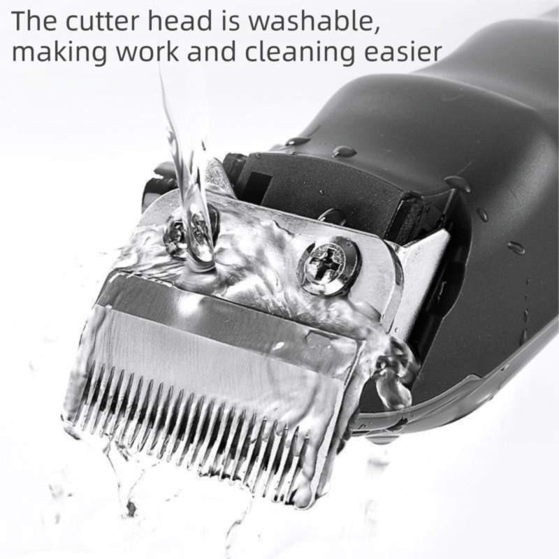 Gold Gradient Rechargeable Pet Hair Clippers - 1200mAh Dog and Cat Grooming view 4