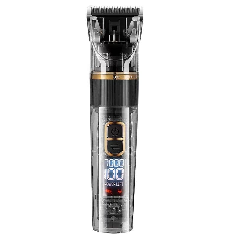 Rechargeable Pet Hair Clippers Black - 2000mAh Dog and Cat Grooming Trimmer view 2
