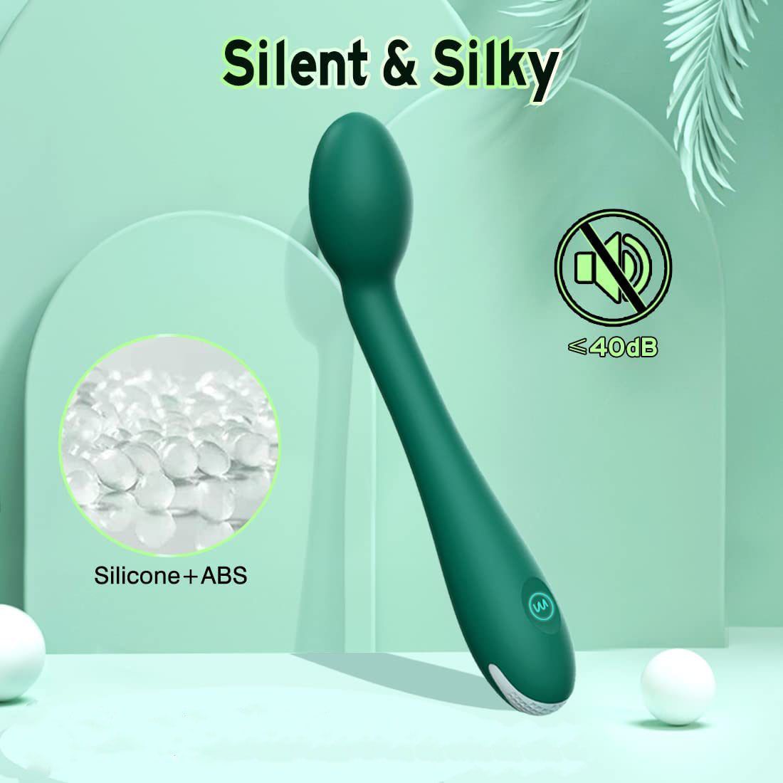 Black Rechargeable Wand Vibrator - 12 Vibration Modes view 4