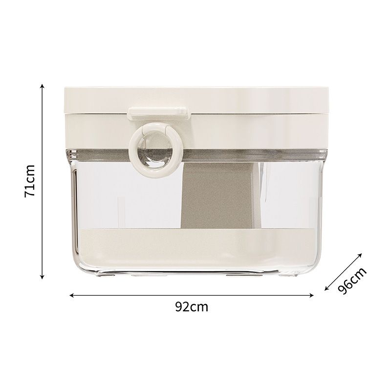 Gray Portable Retainer Cleaning Case - Multifunctional Aligner and Denture view 7