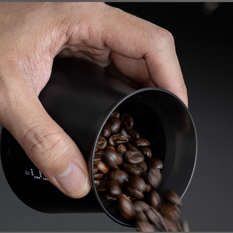 Mini Coffee Dosing Cup Scale - 0.1g Precision Digital Coffee Bean Scale with view 4
