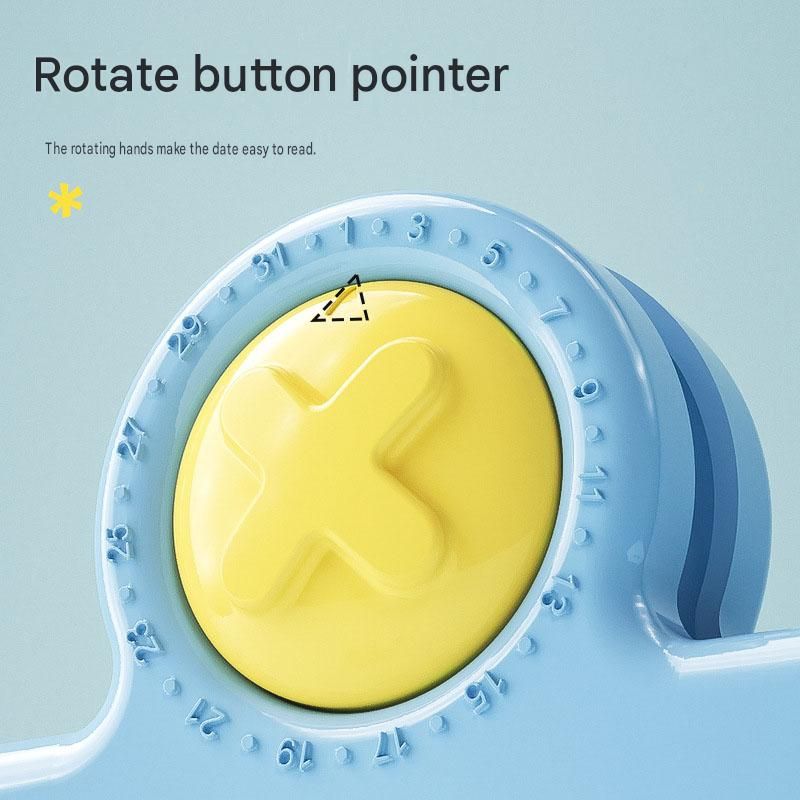 Green Timing Sealing Clip with Magnetic Date Tracker - 5 Pack Kitchen Snack view 4