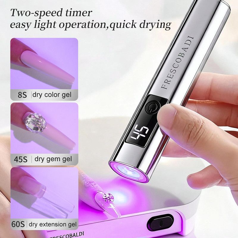Portable Mini UV LED Nail Lamp view 2