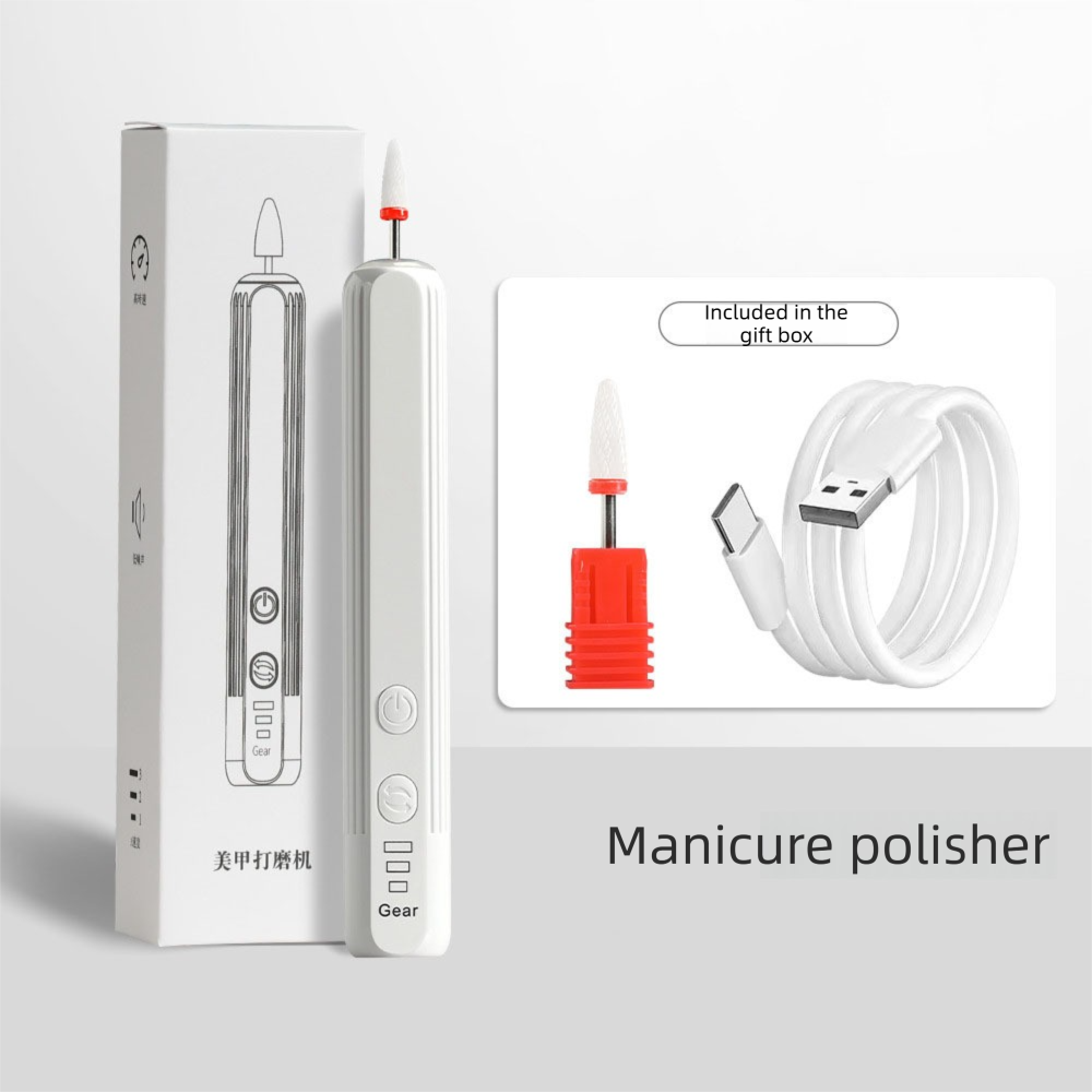 Corded Electric Nail Drill with Adjustable Speed - USB Type-C Manicure