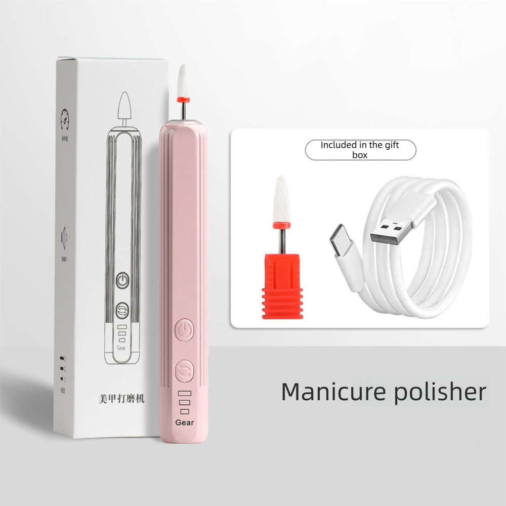 Corded Electric Nail Drill with Adjustable Speed - USB Type-C Manicure
