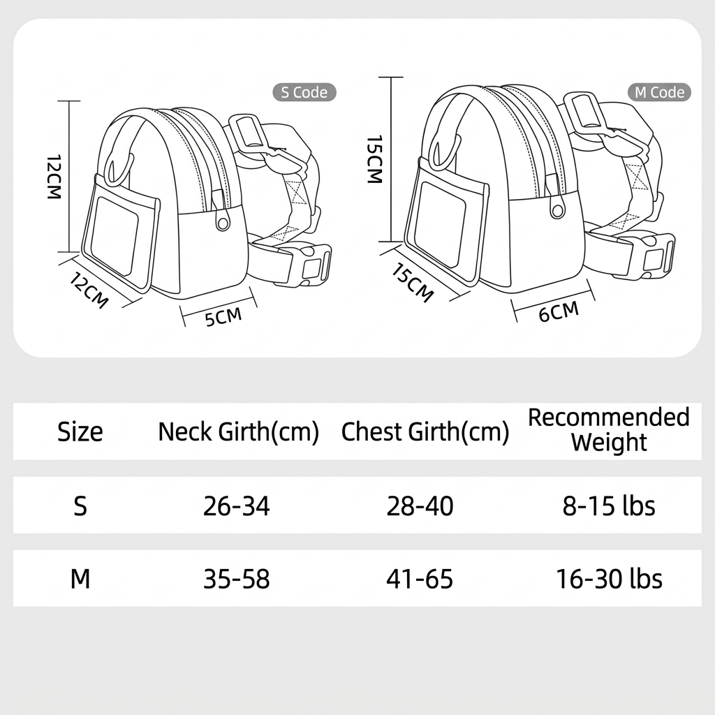 Yellow Small and Medium Dog Backpack Harness with Lead (S)- Adjustable Pet view 6