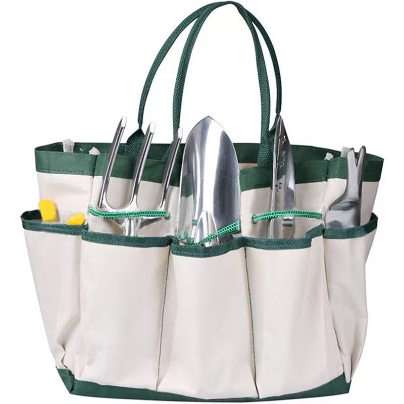 11 Piece Gardening Tool Set with Apron and Storage Tote - Hand Trowel view 4