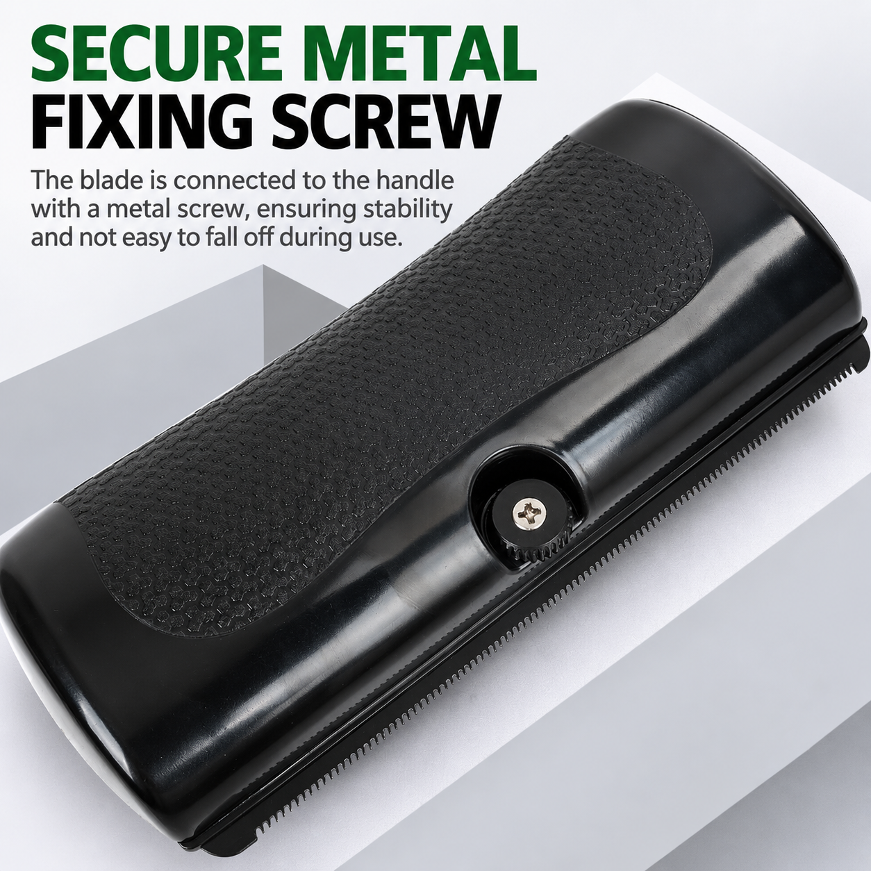 Pet Shedding Blade - Steel Serrated Grooming Comb view 5
