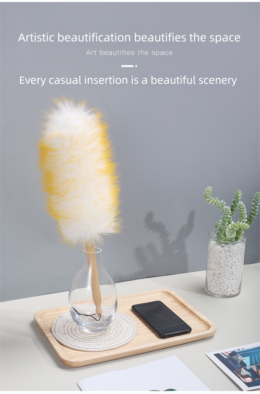 Wool Duster (Medium) - 21 cm Wooden Handle view 5