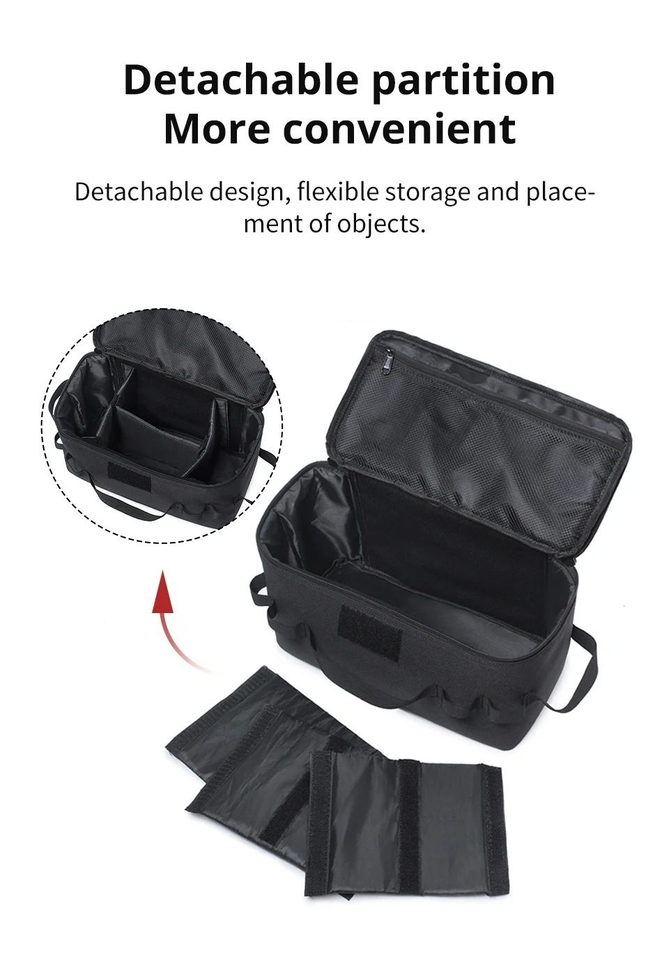Camouflage Camping Gear Storage Bag (34 x 17 x 19 cm) Portable Outdoor view 5