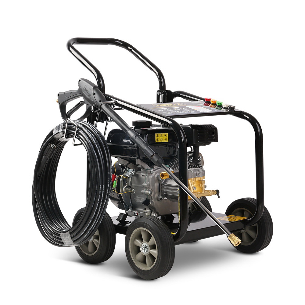 Giantz Petrol High Pressure Cleaner Washer 20M Hose Gurney view 2