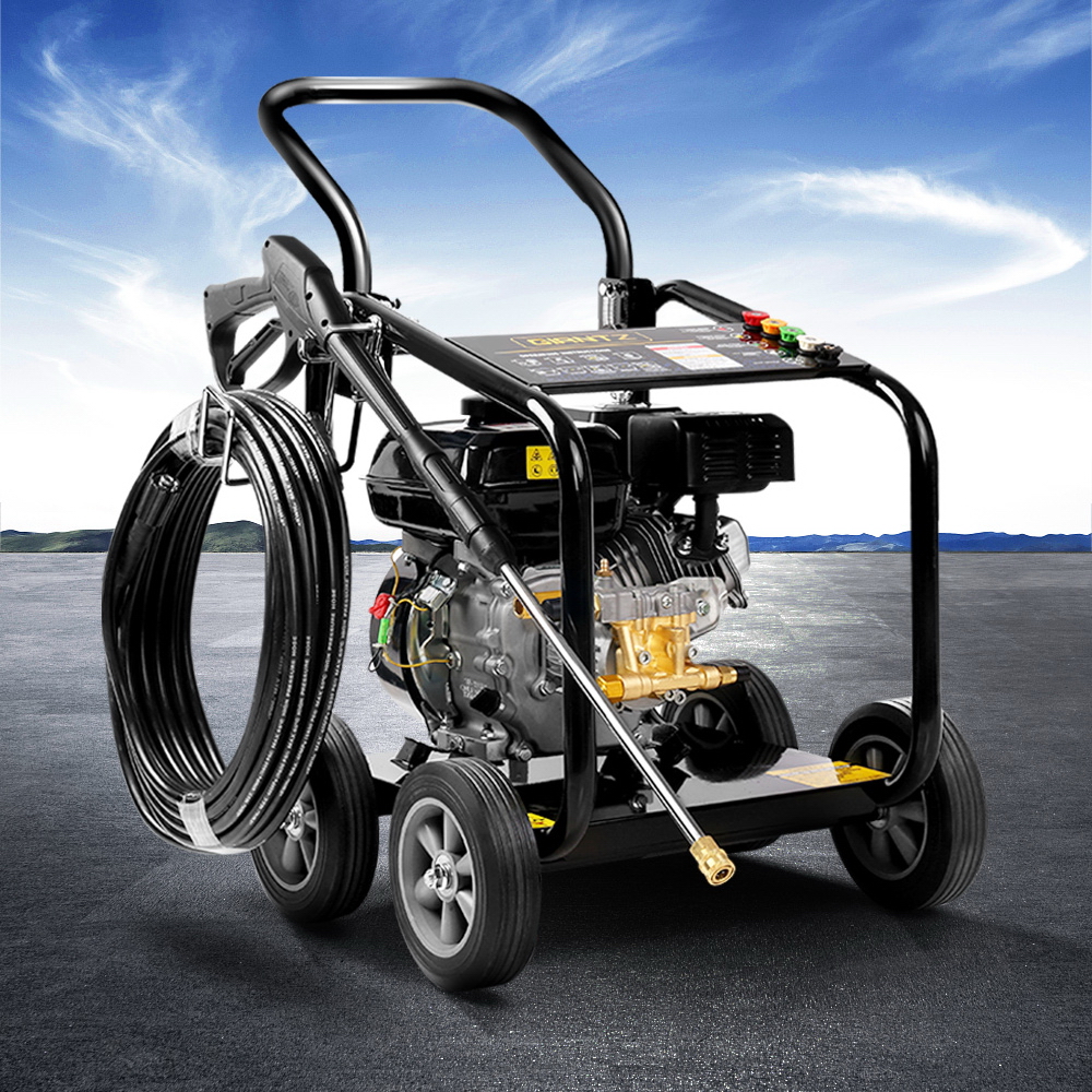 Giantz Petrol High Pressure Cleaner Washer 20M Hose Gurney view 8