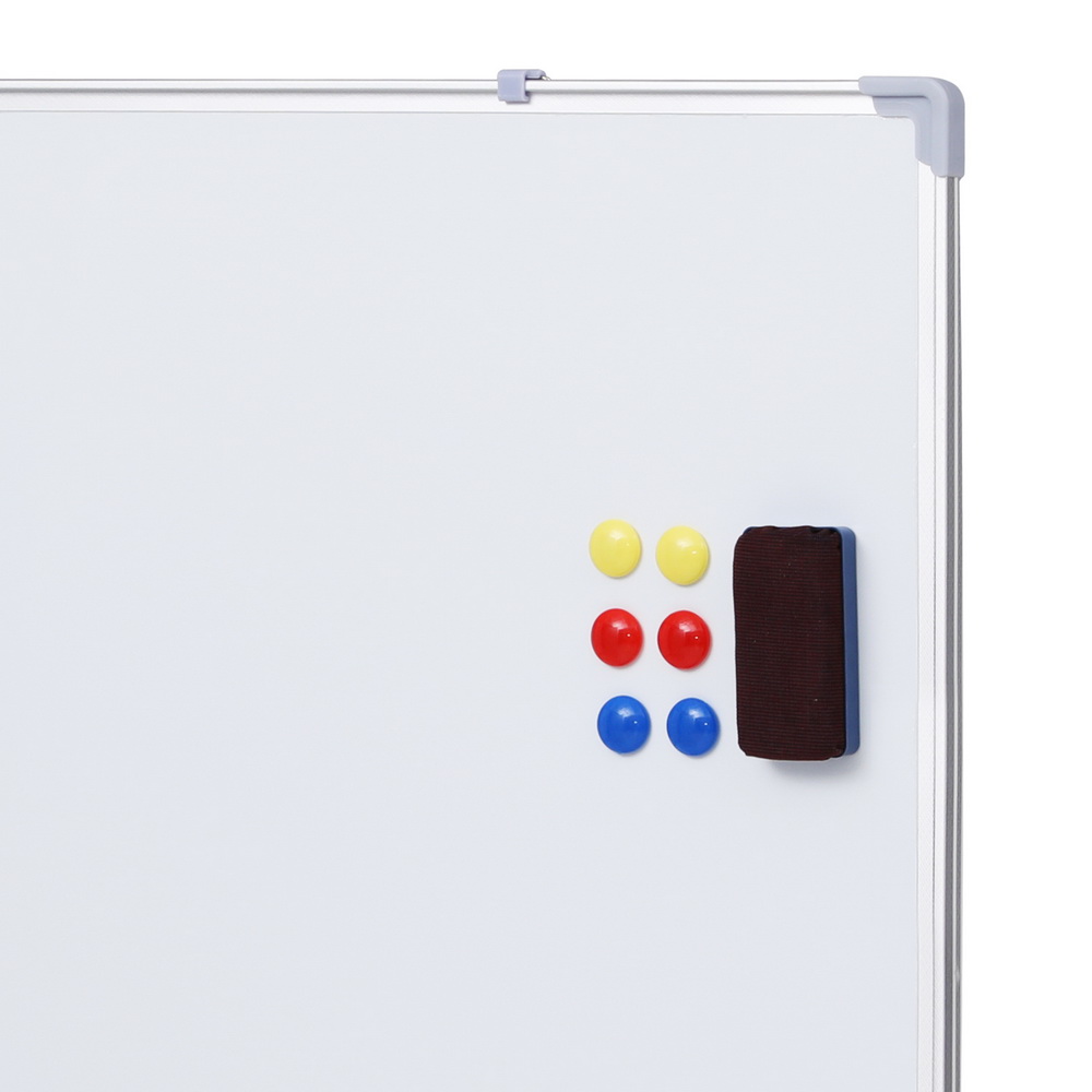Magnetic Whiteboard 60x90cm Erase Board Marker Eraser Tray Home Office School view 4