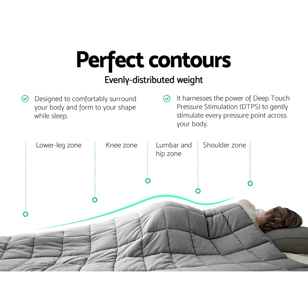 Giselle Weighted Blanket 7KG Deep Relax view 6