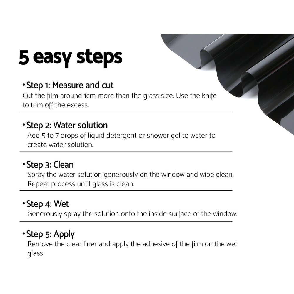 Giantz 35% 30M Window Tinting Kit view 6
