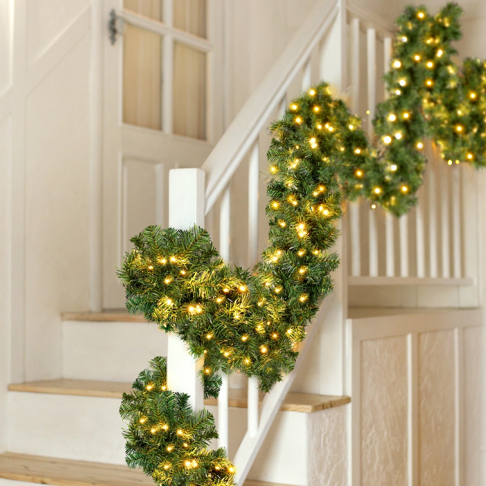 Jingle Jollys 10M Christmas Garland LED Lights Party Xmas Decorations 700 TIPS view 7