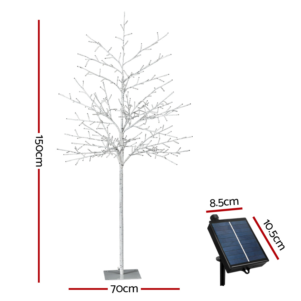 1.5M Christmas Tree 304 LED Solar Jingle Jollys view 2