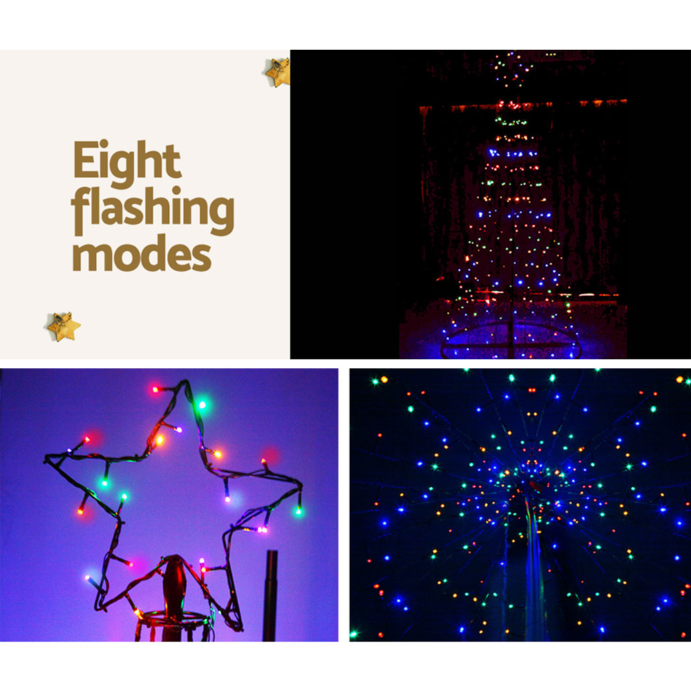 3.6M Christmas Tree 400 LED Solar Jingle Jollys view 6