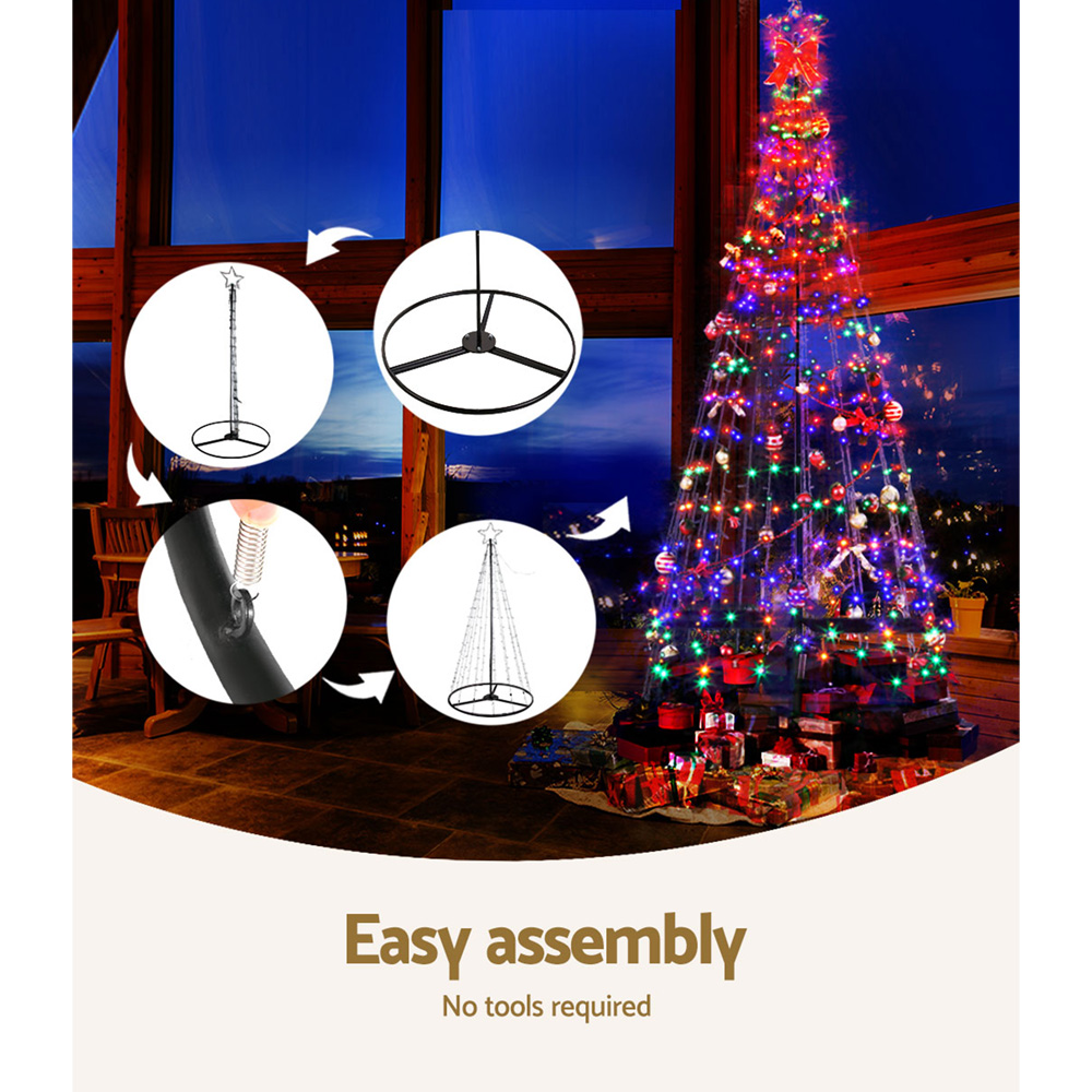 3.6M Christmas Tree 400 LED Solar Jingle Jollys view 7