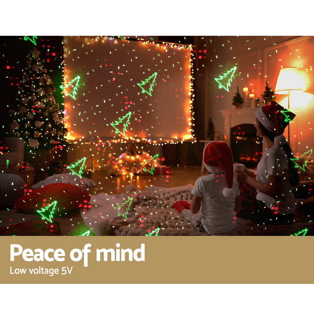 Jingle Jollys Christmas Lights Laser Light Projector Outdoor Decorations view 6