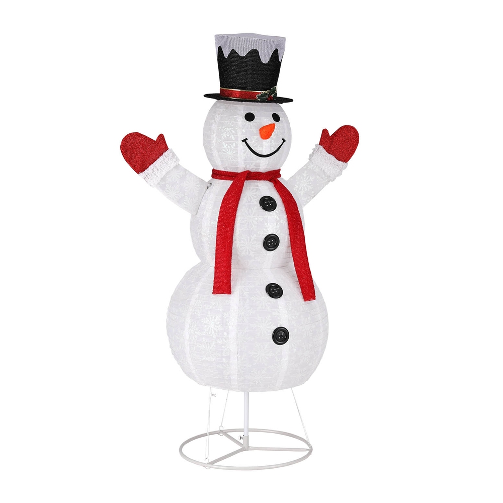 Jingle Jollys Christmas Lights 200 LED 175cm Fairy Light Snowman Decorations view 3