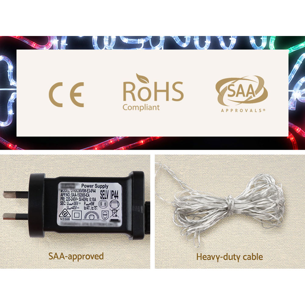 0.96M Christmas Lights Merry Christmas 288 LED Decorations Jingle Jollys view 7
