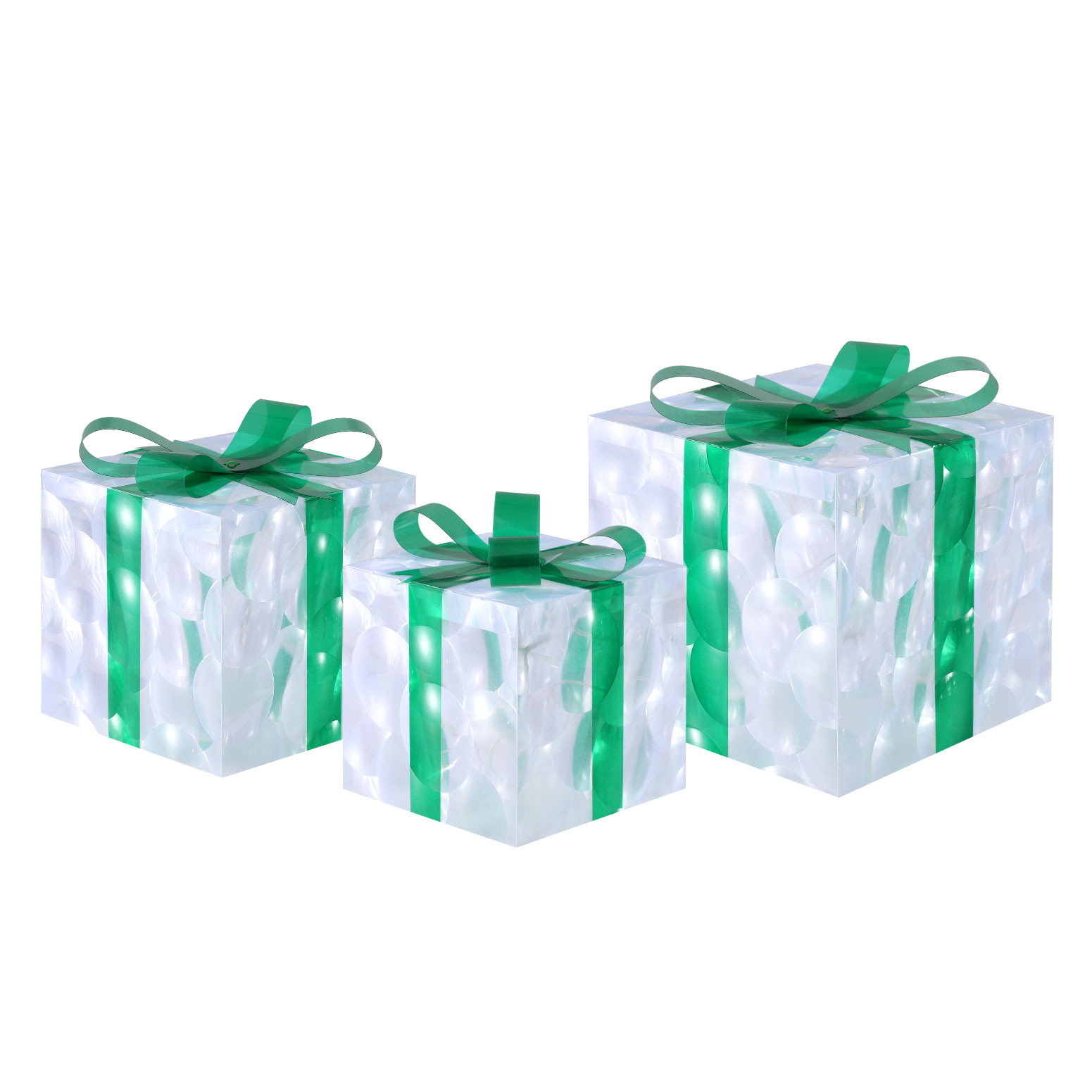 Jingle Jollys Christmas Lights 70 LED Fairy Light Gift Box 3pcs Decorations Set view 3