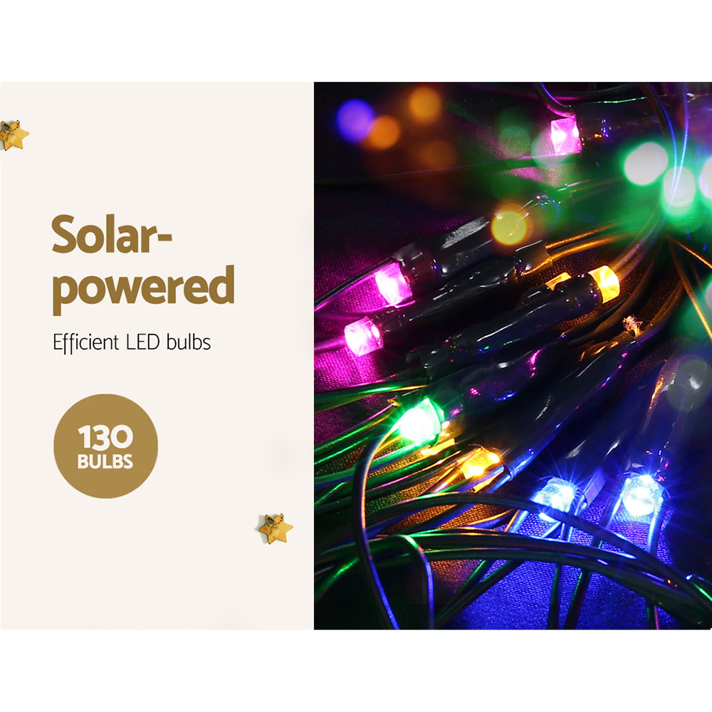 Jingle Jollys Christmas Lights 130cm Snow 130 LED Decorations view 6