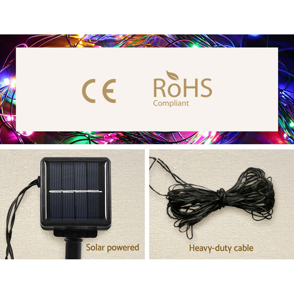 Jingle Jollys Christmas Lights 130cm Snow 130 LED Decorations view 7