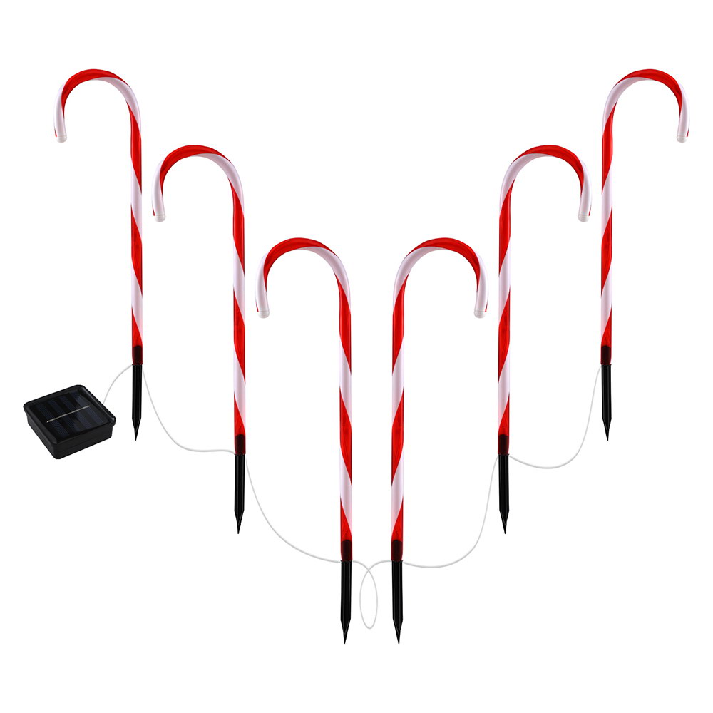 Jingle Jollys 6 PCS Christmas Lights Path Ground Light Garden Decorations 42 LED view 3