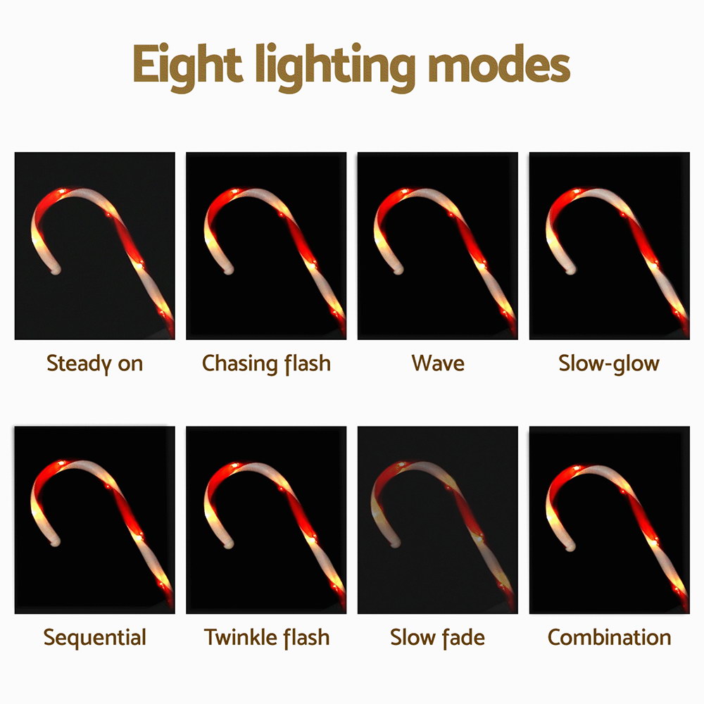 Jingle Jollys 6 PCS Christmas Lights Path Ground Light Garden Decorations 42 LED view 6