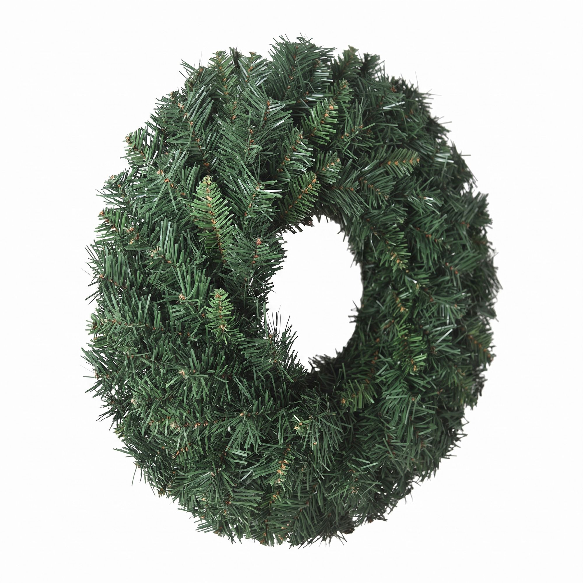 Jingle Jollys Christmas Wreath 60cm Artificial Green Garland Door Decoration view 3