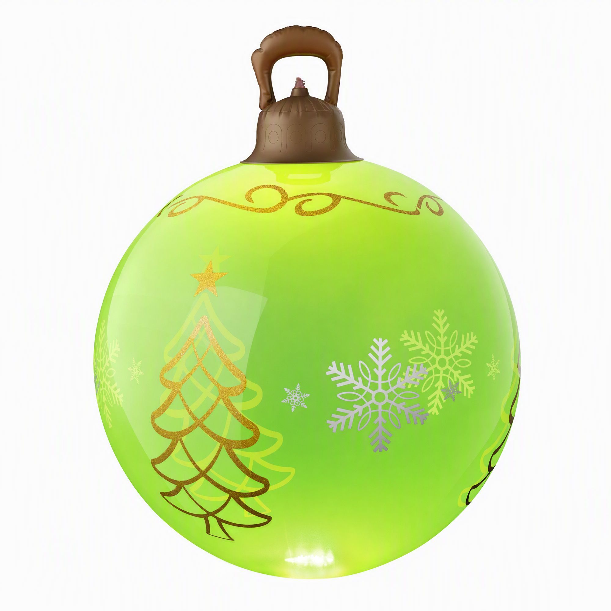 Jingle Jollys Christmas Inflatable Ball 60cm Led Illuminated Xmas Decoration view 4