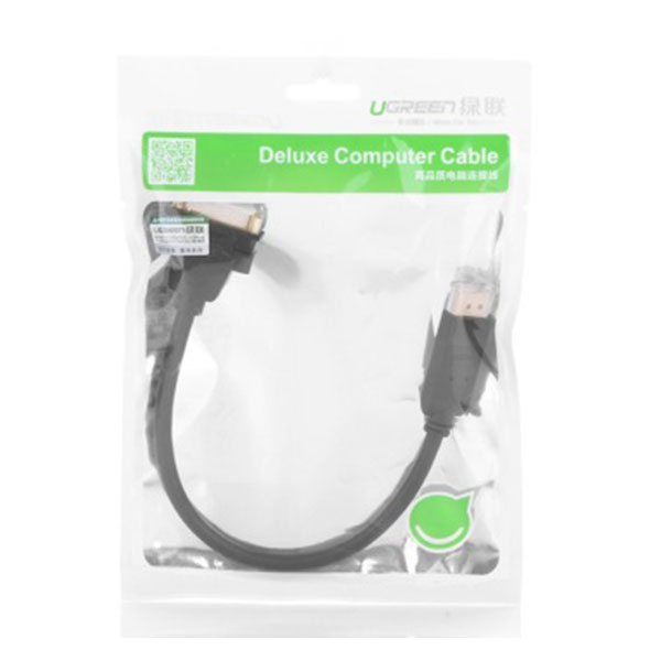 UGREEN DisplayPort male to DVI female converter (20405) view 2