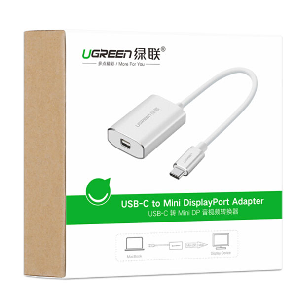 UGREEN USB-C to MIni Display port Adapter (40867) view 2