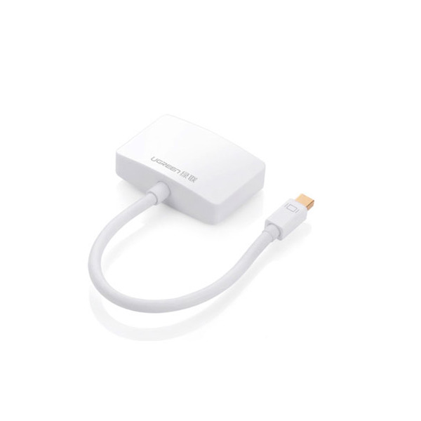 UGreen Mini Display Port to HDMI & VGA Dual Converter Premium ABS case (10427 ) view 3